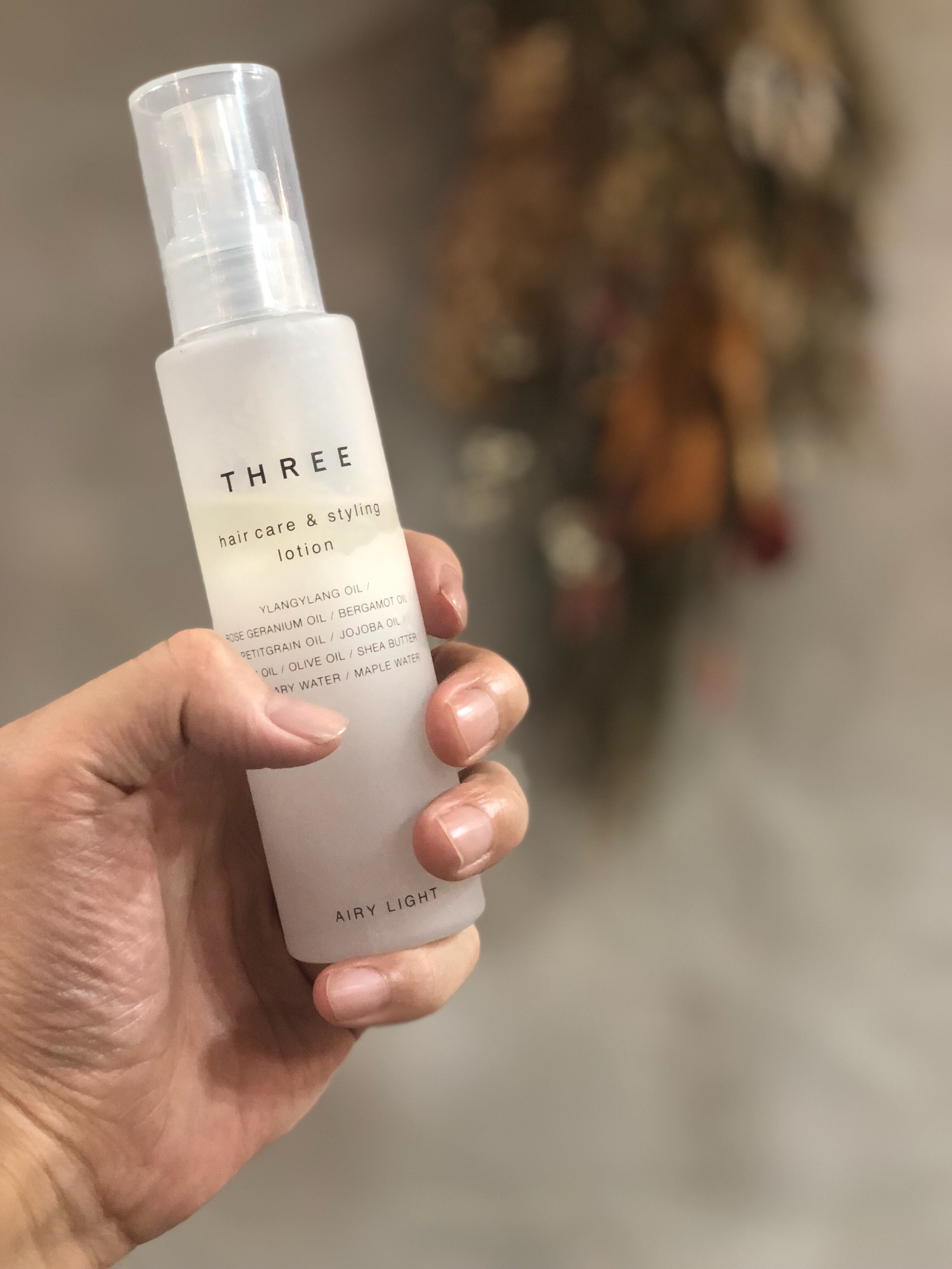 Three ヘアケア スタイリングローションがすごくいい 長野市の美容室etrange Three ヘアケア スタイリングローションがすごくいい 長野市の美容室etrange